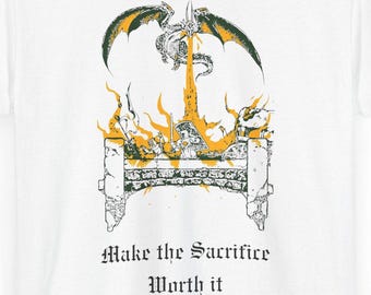 Dragon Knight Gildan 5000 T-Shirt, Motivational Gym Shirt