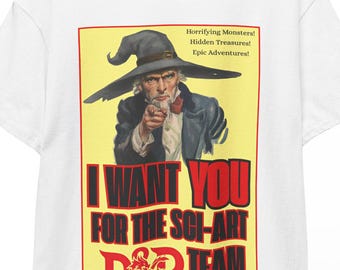 DND Recruitment Graphic TShirt | Wizard Fantasy Tee, dungeons dragons wizards mage, tabletop wizard, tabletop fantasy boardgame