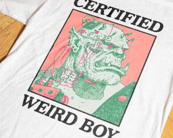 Certified WeirdBoy Shirt, orcs, goblins, greenskins, cyberpunk ork, Green Skin , Boyz, mad max, cyberpunk dystopia