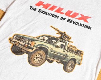 Hilux The Evolution of Revolution, regime change shirt, iran israel war, collapse of an empire, economic collapse, recession, revolt