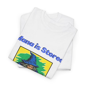Mana lagras i bollarna T-shirt: Rolig Gamer Gaming Meme Tee Videospel Brädspelsbräde Castlecore Dark Academia Unhinged Stupid Wizard bild 3