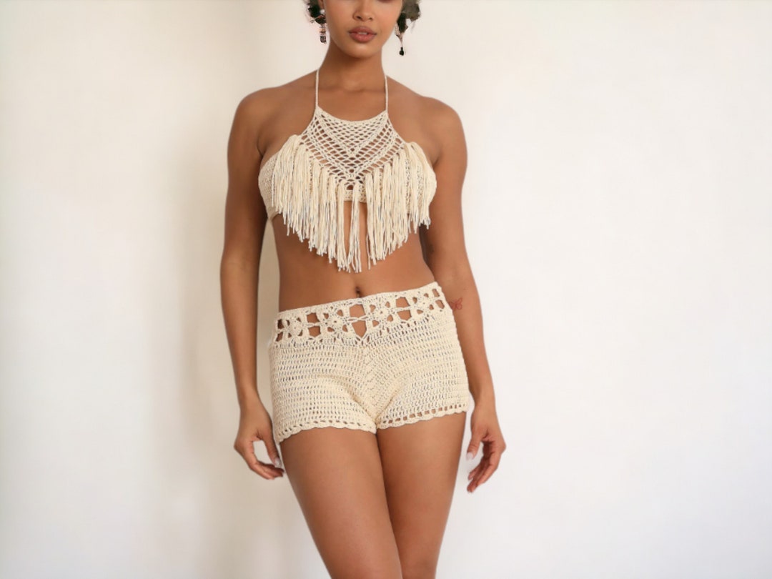 SEXY BEACH STYLE CROCHET SET main image 1