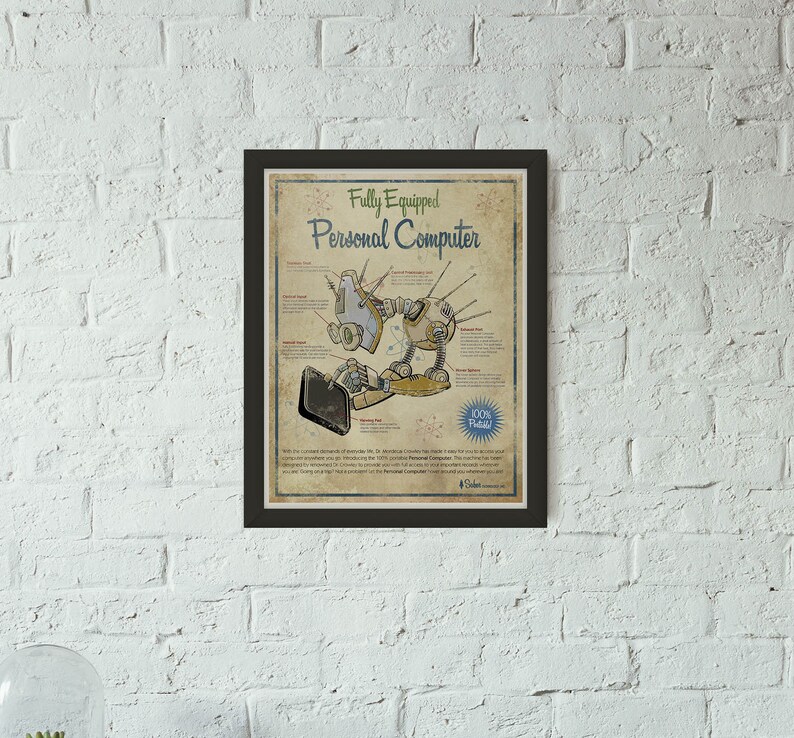 10pack Large Retro Art Prints 13x19 Vintage Style Etsy