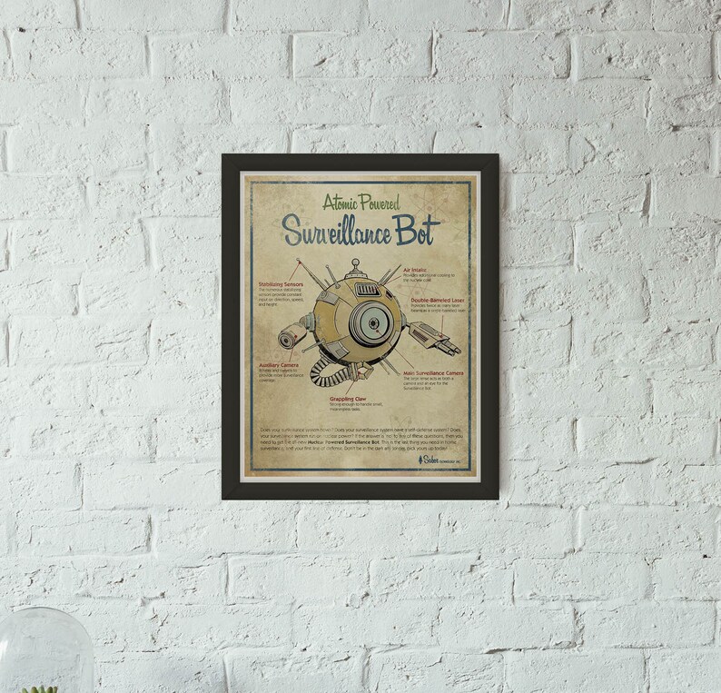 10pack Large Retro Art Prints 13x19 Vintage Style Etsy