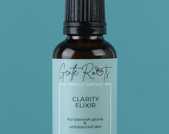 Clarity Elixir – Face Oil for Oily & Blemish-Prone Skin | Natural Non-Toxic Skincare by Gentle Roots