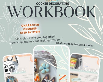 Character COOKIES step by step WORKBOOK! (digital file)