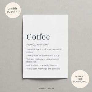 Carte de voeux imprimable pour le café, anniversaire, merci, félicitations, célébration, café, amateur de café, carte imprimable, téléchargement immédiat