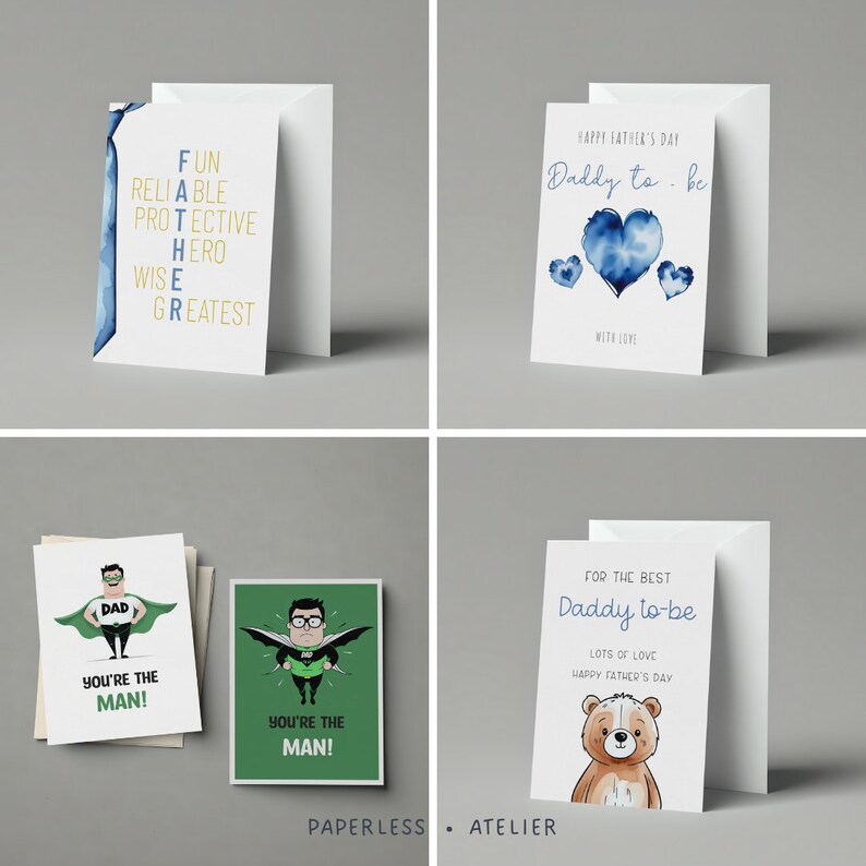 To A Fantastic Daddy Father's Day Card, Cute Teddy Design - View #2