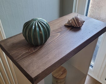 Handcrafted,  Rustic small console table,  bedside table
