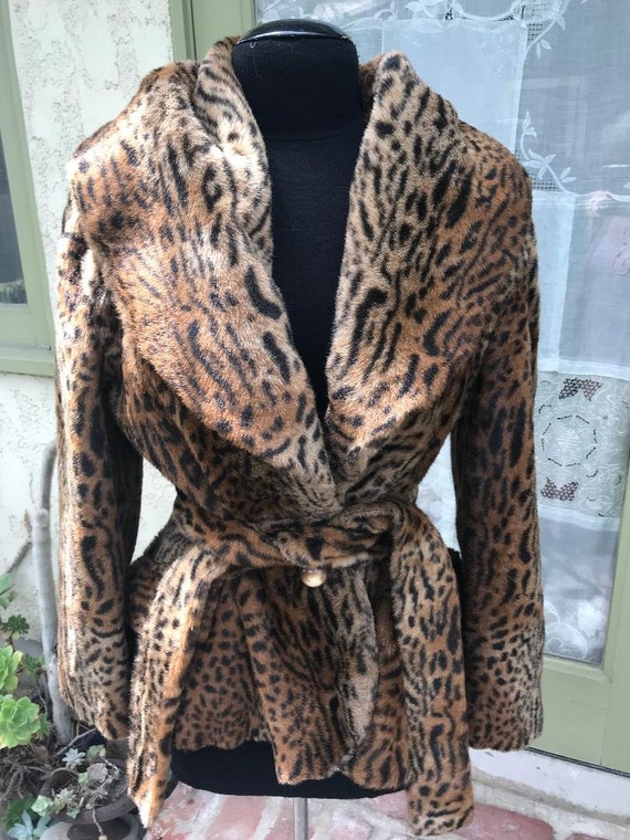 Moschino Leopard Jacket