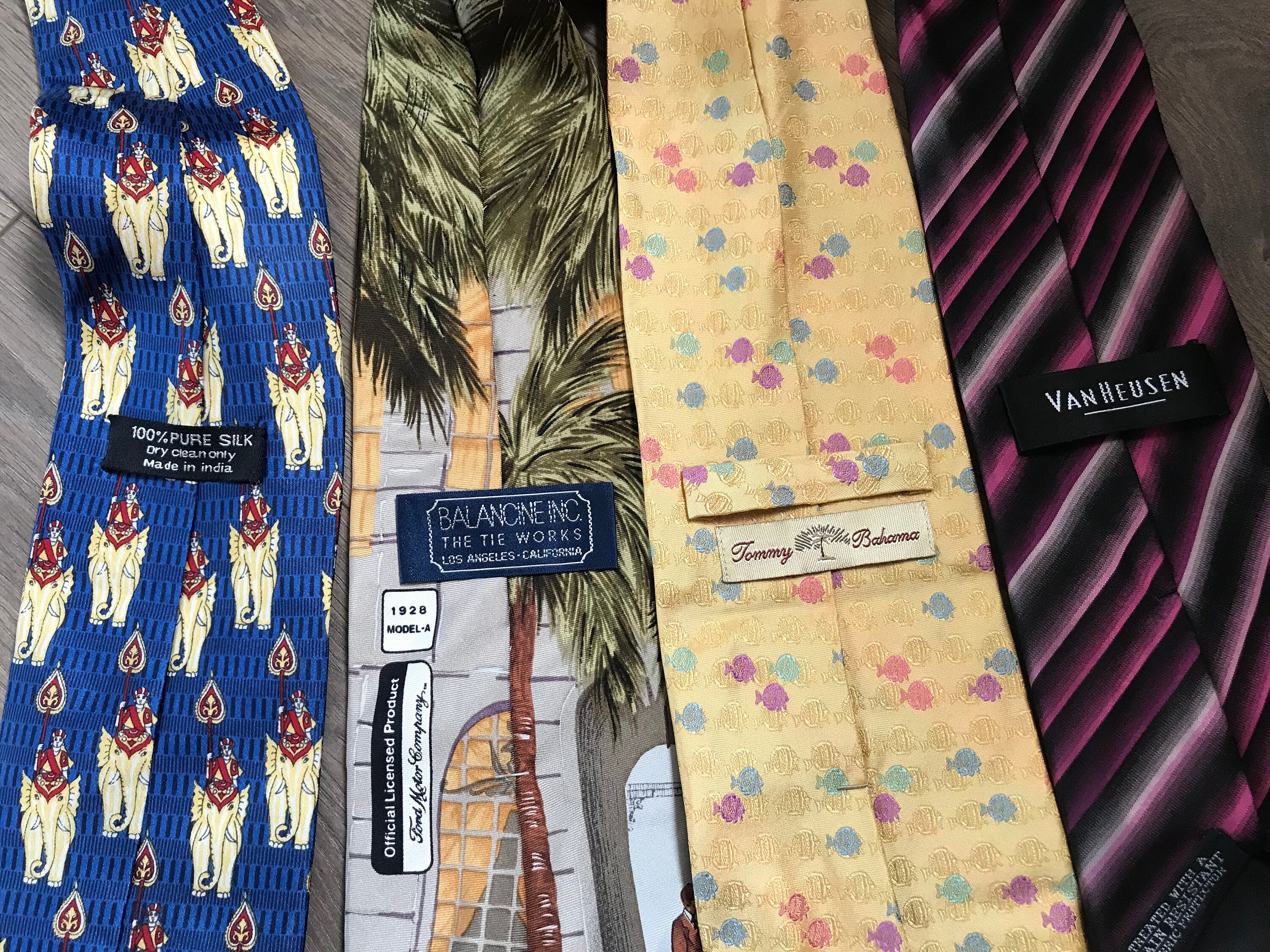 collectible mens ties