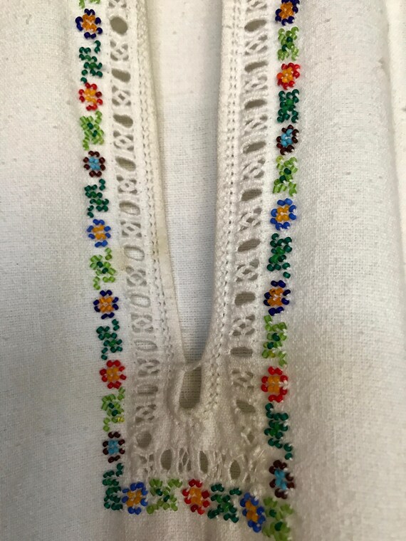 Hungarian Victorian Beaded Tunic - image 6