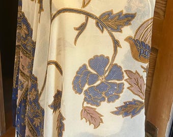 Balinese Batik Silk Shawl