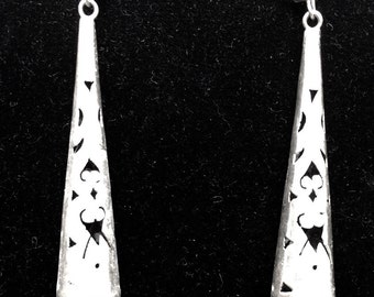 Vintage Handmade Silver earrings from Mexico