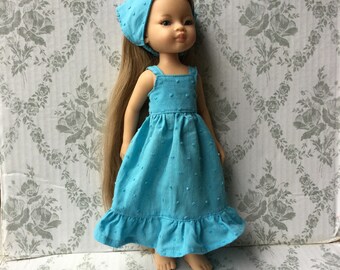 Clothes for Paola Reina 13.5".34 cm. Doll  Dress and Headband