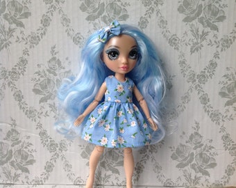 Clothes for Rainbow High Doll Dress , Hair snap