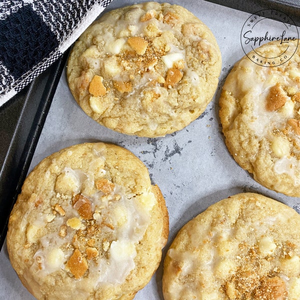 Banana Pudding Cookies, Homemade Cookies, Gourmet Cookies