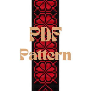 Ramallah Tatreez Bookmark Pattern: Palestine Embroidery (PDF Pattern)