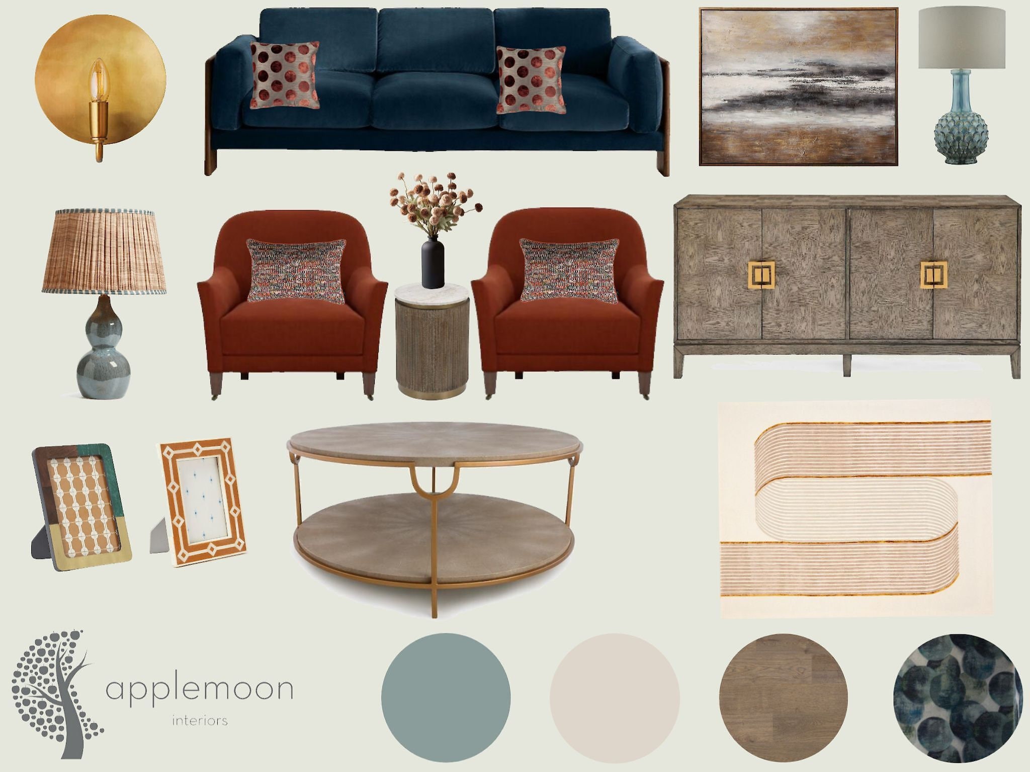 Shoppable Moodboard, Design Board, Shop the Look Design Board, Interior ...
