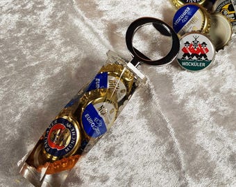 Bottle opener for beer lovers, gift for men, bottle opener beer variant