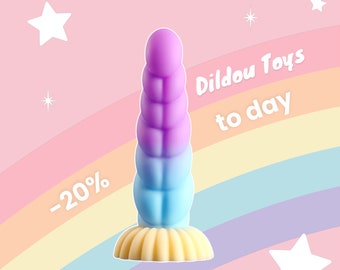 Realistic Monster Dildo for Women, Anal Dildo with Strong Suction Cup, Silicone Dragon Dildo Prostate Massager, Sex Toys for Men