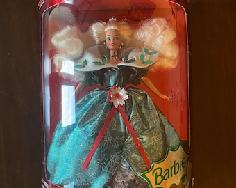 Barbie Happy Holidays Special Edition Doll 1995 (14123) Christmas New Old Stock
