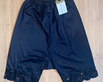 60s New Vintage Collins Aikman ENKA Satinette PETTIPANTS Tap Panties XS size 6