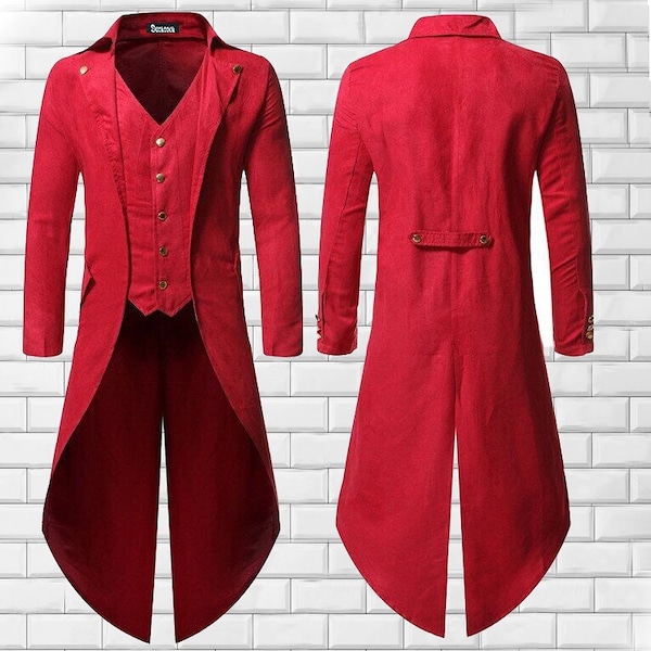 Tailcoat Jacket Rocker Tailcoat - Etsy
