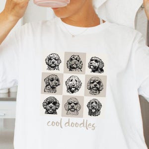 Doodle Dog Shirt, Dog Shirt, Cute Dog Mom TeeDoodle Tee, Dog Lover Gift, Gift for Doodle Owner, Doodle Mom shirt, Doodle Lover Gift