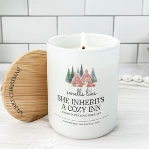 Funny Christmas Candle, Holiday Movie Gift, Hallmark Candle, Soy Wax, Gift for Friend, Coworker Gift, Stocking Stuffer, Christmas gift