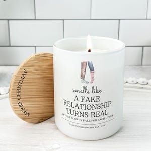 Funny Christmas Candle, Holiday Movie Gift, Hallmark Candle, Soy Wax, Gift for Friend, Coworker Gift, Stocking Stuffer, Christmas gift