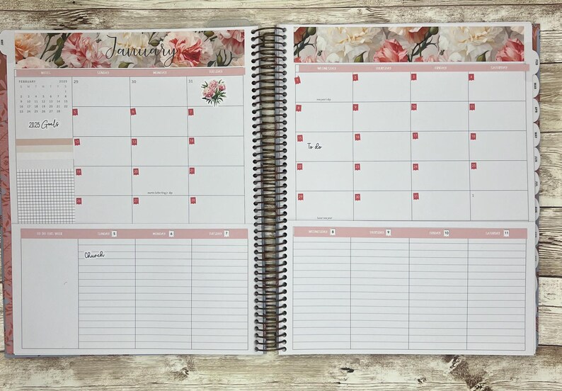 January Kit Sticker JANUARY 2027 Laurel Denise Scout (large) - Birth Month Flower ...