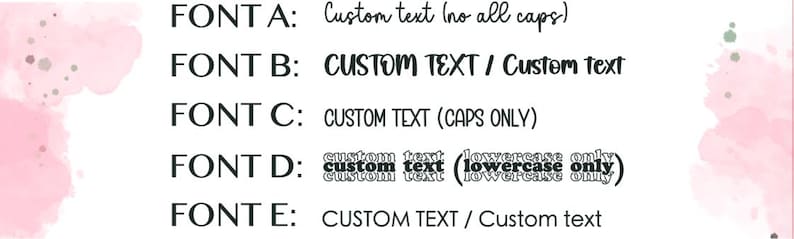 Custom Text Planner Stickers, Custom Labels, Custom Script Stickers for ...