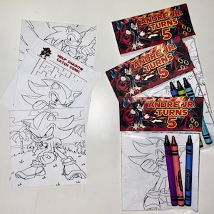 Shadow Coloring Kits Party Favors