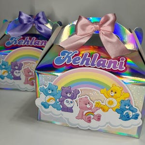 Bear Care Party Favor Boxes