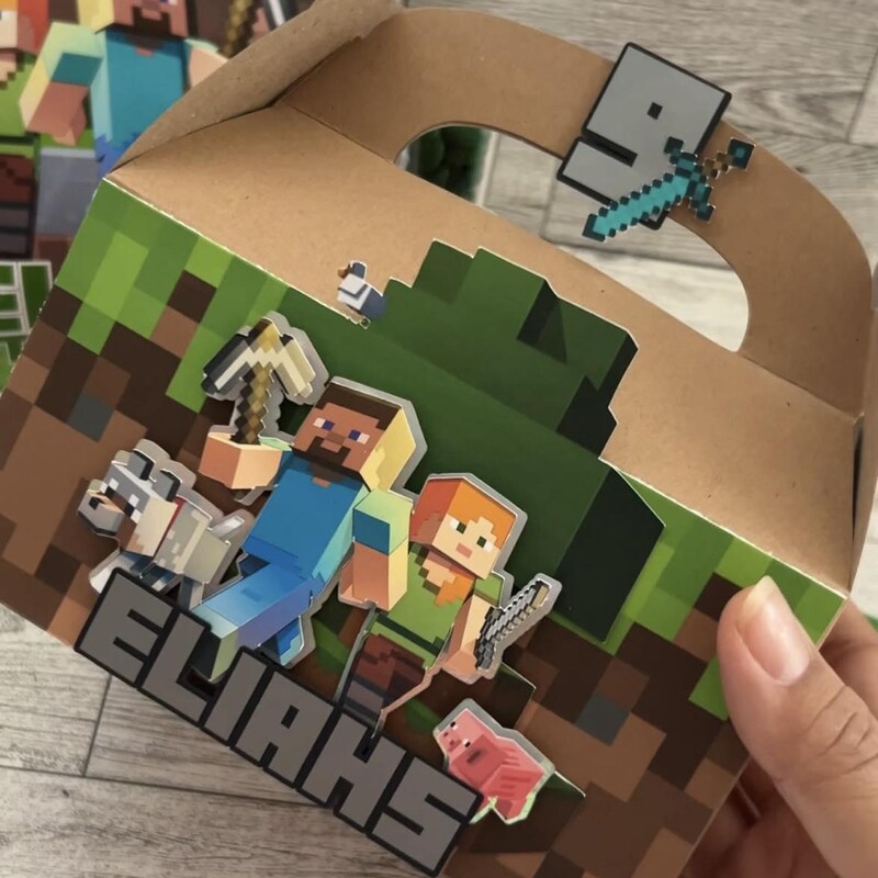 Mincraft Boxes - Etsy