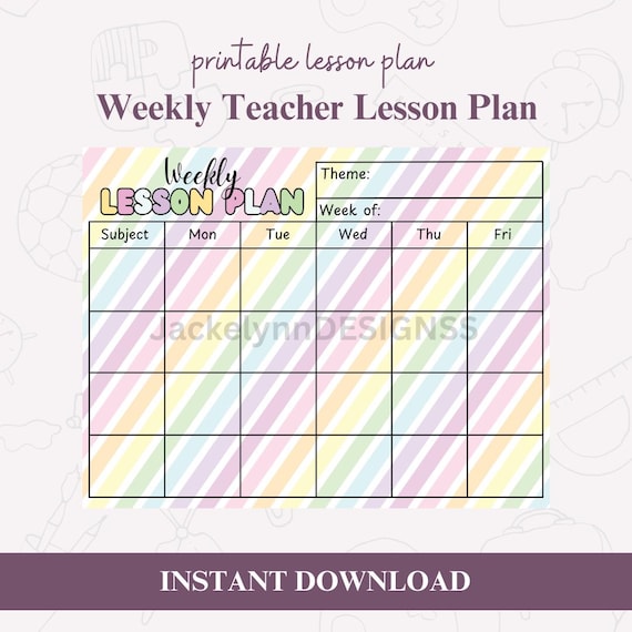 Lesson Planning For Elementary Teachers