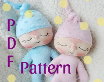 PDF Pattern- How to Make a Sweetie BeBe Baby Doll by BeBe Babies and Friends