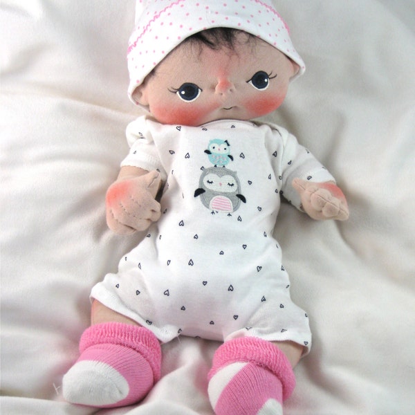 The Soft Heart Baby Doll Now With Hair by BEBE BABIES