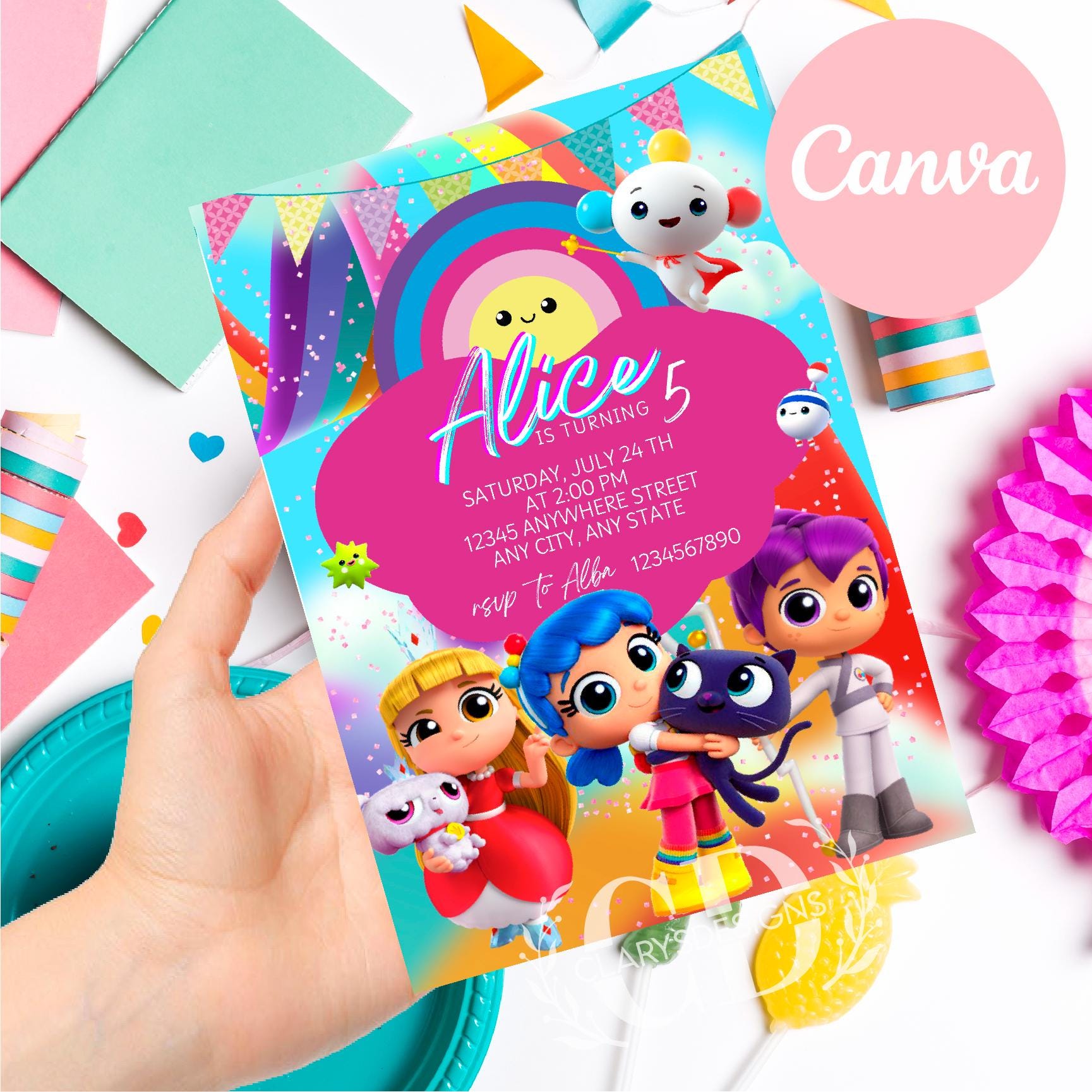 True and the rainbow kingdom España