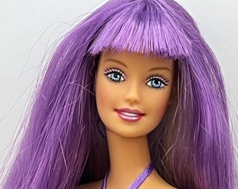 Rare Vintage 2001 Barbie Jam N Glam Doll 50257 With Hair