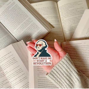 Dont Make Me Start a Revolution Stanzaufkleber | Feministische politische Vinyl-Aufkleber für Laptops Wasserflaschen Notebooks
