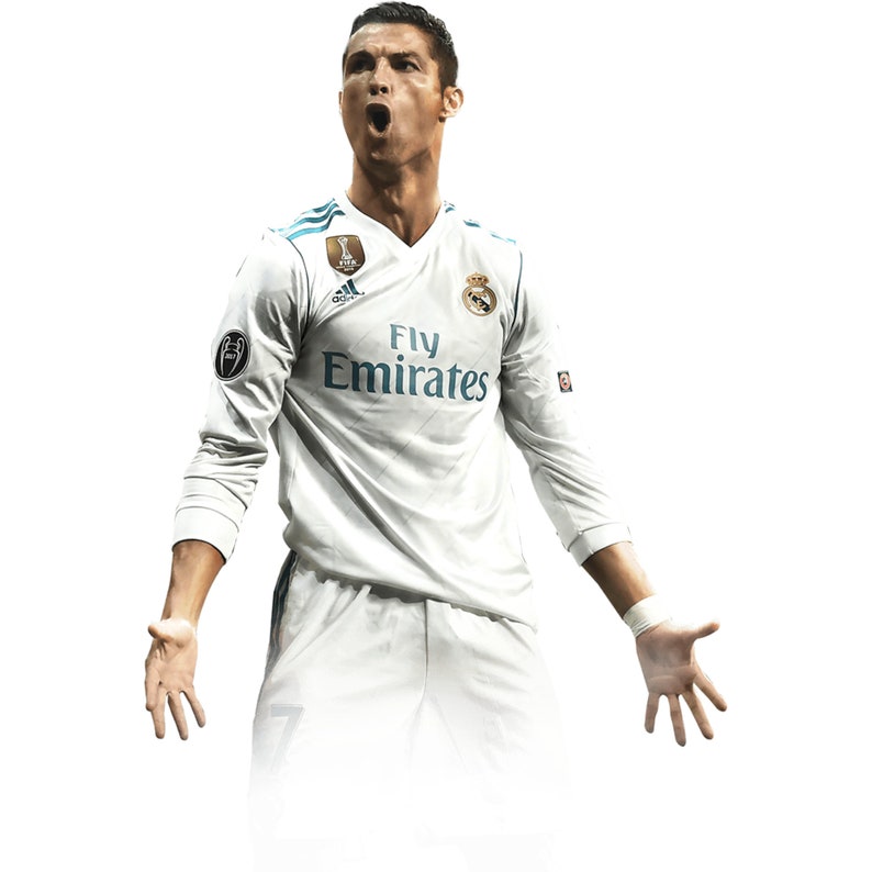 Cristiano Ronaldo PNG Clipart - CR7 Stickers - Football GOAT (Digital Download) image 6