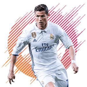 Cristiano Ronaldo PNG Clipart - CR7 Stickers - Football GOAT (Digital Download) image 2