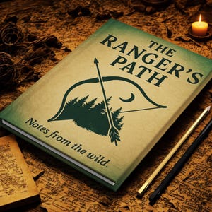 Ranger DND Hardcover Journal: d20 RPG Notebook, Dungeon Master Gift