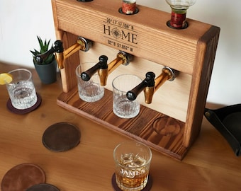 Einweihungsparty Geschenk Personalisierte Whisky Spirituosen Spender, Neues Haus Geschenk, Erstes Haus Geschenk, Realtor Closing Geschenk, Jungvermählten Geschenk, Weihnachtsgeschenk