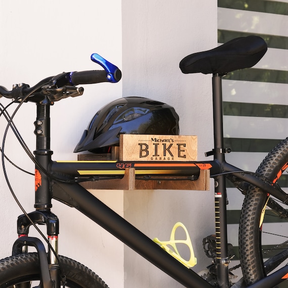 Custom Wooden Bicycle Rack Bike Holder Personalized Bike Furniture Garage Storage Wooden Wall Decor Bike Wall Mount Bicycle Organizer Etsy