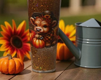 Globos de nieve y vasos de otoño