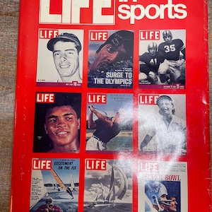 1985 “LIFE In Sports” Picture Coffee Table Book