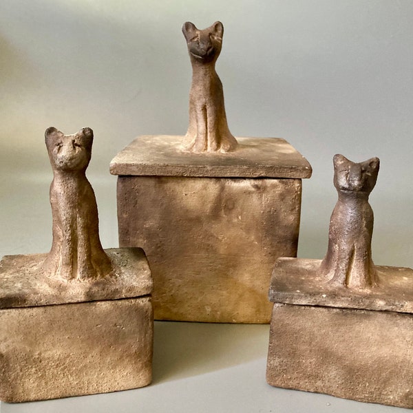 Cat Trinket Box Etsy